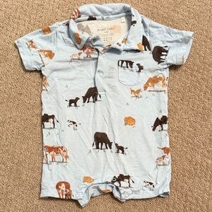 Angel Dear Polo Shortie Romper